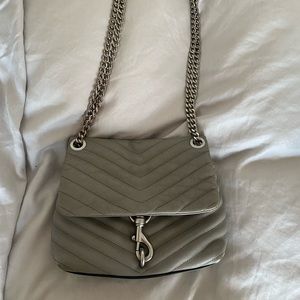 Rebecca Minkoff Edie crossbody bag in gray